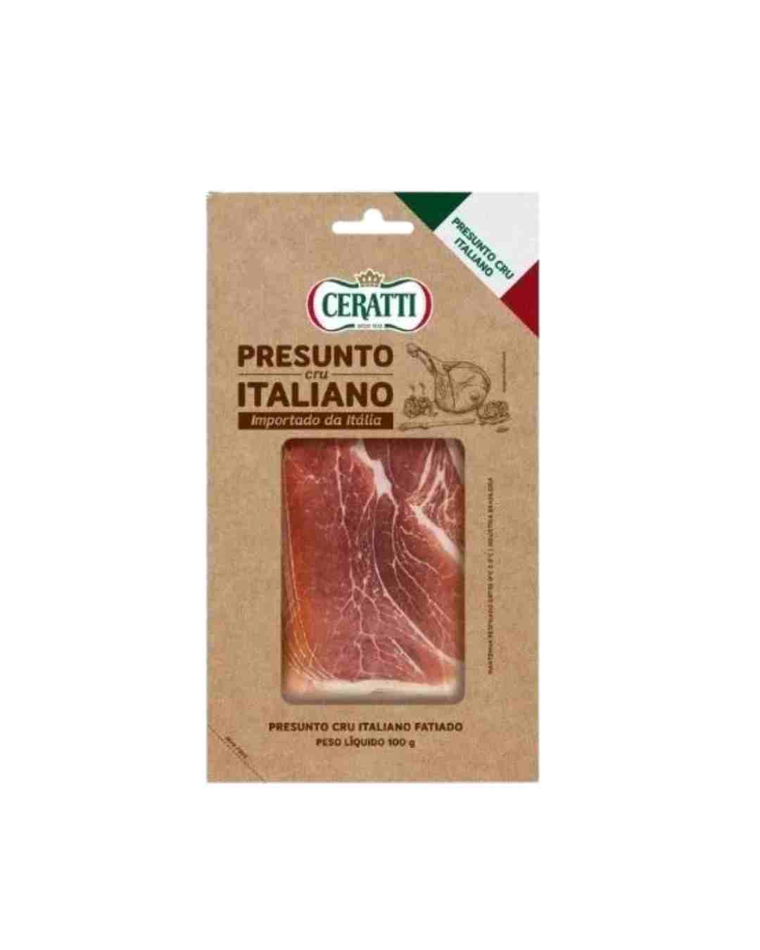 Presunto Cru Italiano Fat Ceratti 100g